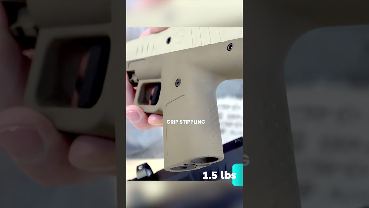 This less-lethal launcher shoots through aluminum sheets