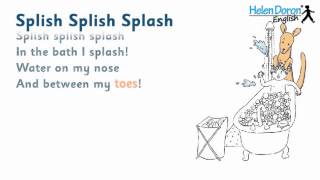 Splish Splish Splash - English for Kids, with Lyrics