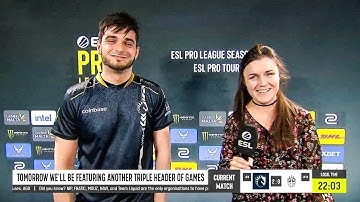 Team Liquid shox interview after WINNING match against BIG | ESL Pro League Season 15 | CSGO