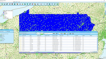Exporting all Zip Codes from within Regions using Map Business Online