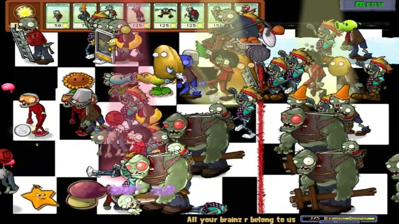 Plants Vs Zombies - The Dark Mystery Mod // All your Brainz r belong to us
