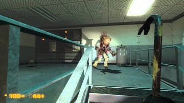 Lets Play Black Mesa Source: 2 (crowbar of doom!)