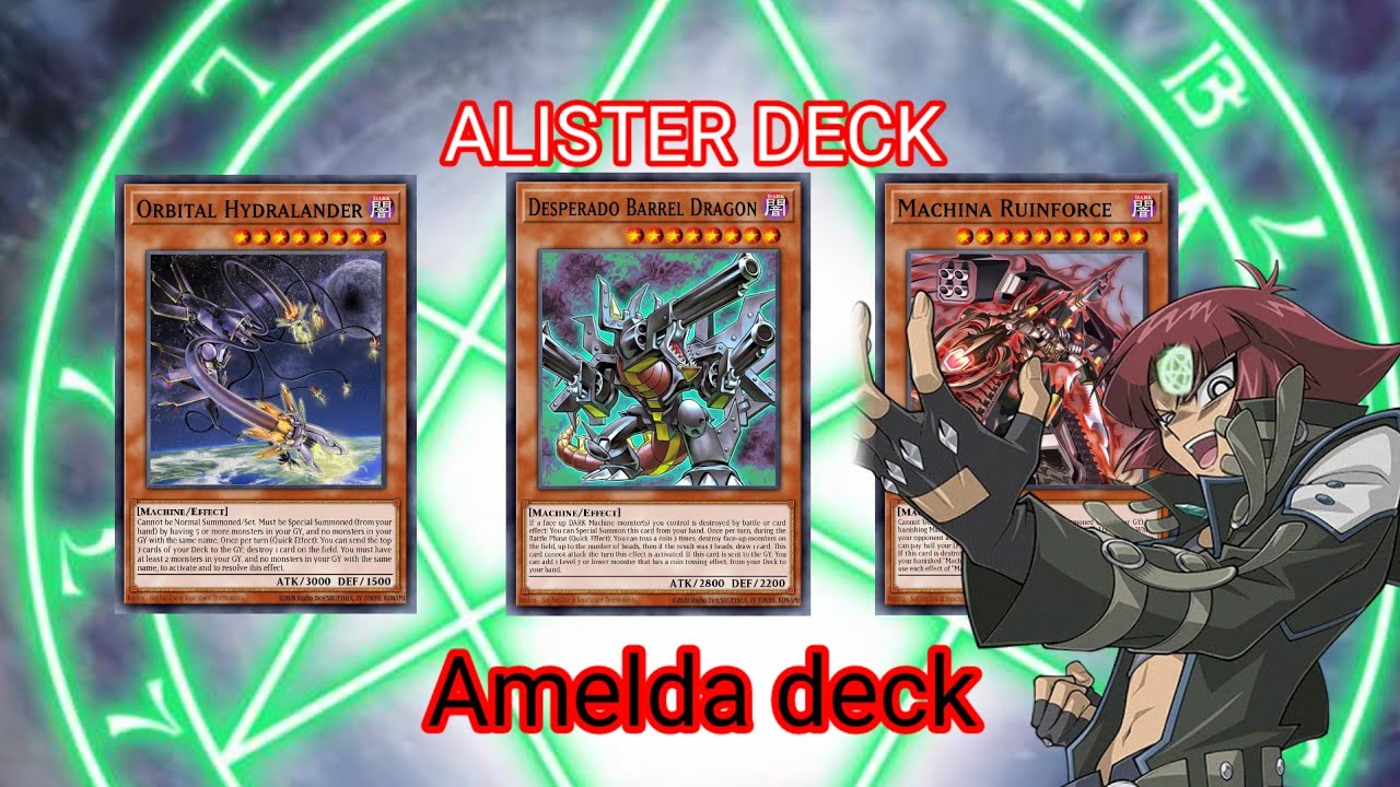 yugioh alister deck Amelda - DECK ALISTER DECK - NEW SUPPORT