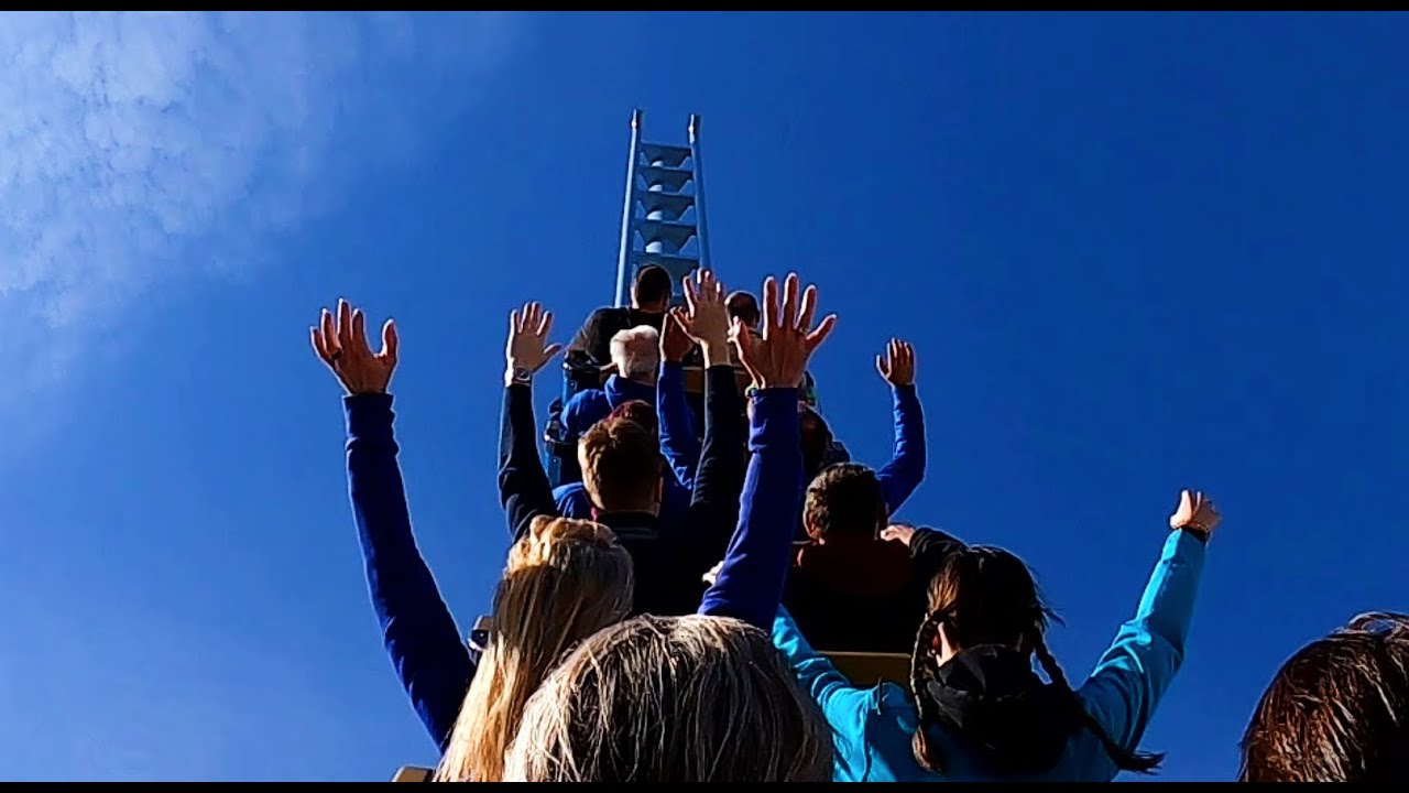 Luna (Pre-Opening Off-Ride Footage and Rear Train POVs) - Liseberg Park Gothenburg Sweden