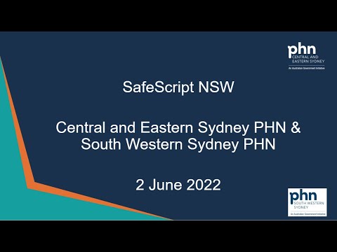 SafeScript NSW (Real Time Prescription Monitoring) is here - 2 June 2022