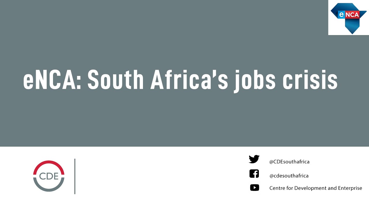 South Africa’s jobs crisis