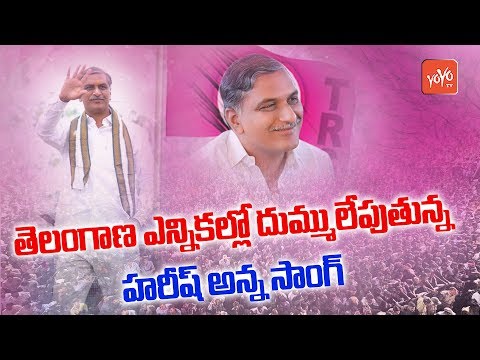 TRS Leader Harish Rao Special Song | Telangana Elections Campaign Special Song | YOYO TV Channel