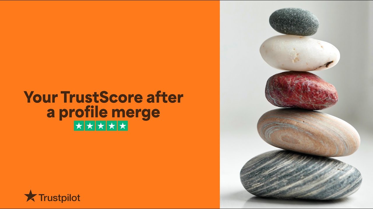 What happens to your TrustScore after a profile merge?