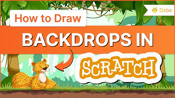 How to Draw Backdrops in Scratch | Step by Step Tutorial | Easy Steps you need to know 💻