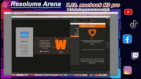 Cài đặt Resolume Arena 7.22 _ Resolume Wire 7.22 macbook M2 Pro [ElementPik.com]