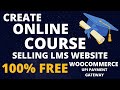 How to create FREE online Course, LMS, Educational website with Wordpress 2021 - Tutor LMS