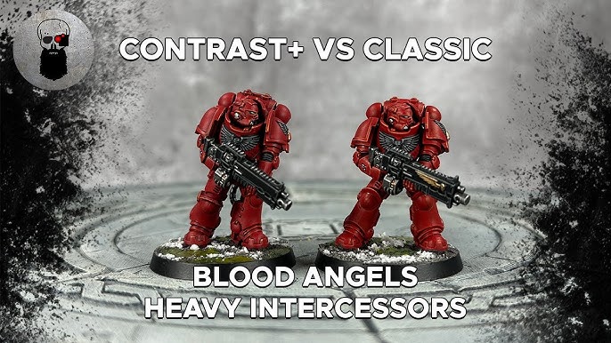 Miniature Machinations on Instagram: Blood Angels Space Marine Painting  Tutorial! For our next painting tutorial we decided to go with another  vibrant color scheme and this time we converted up an assault