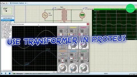 how to use transformer in proteus