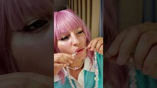 Opening pink candy make up box 🥰