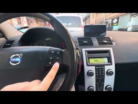 Volvo S40/C30/V50 Bluetooth bağlantısı video oynatma müzik dinleme  / Volvo Bluetooth use