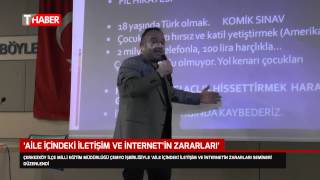 ‘Aile içindeki iletişim ve internet’in zararları’