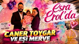 ESRA EROL CANER VE EŞİ MERVE ÖZEL ROPÖRTAJ 