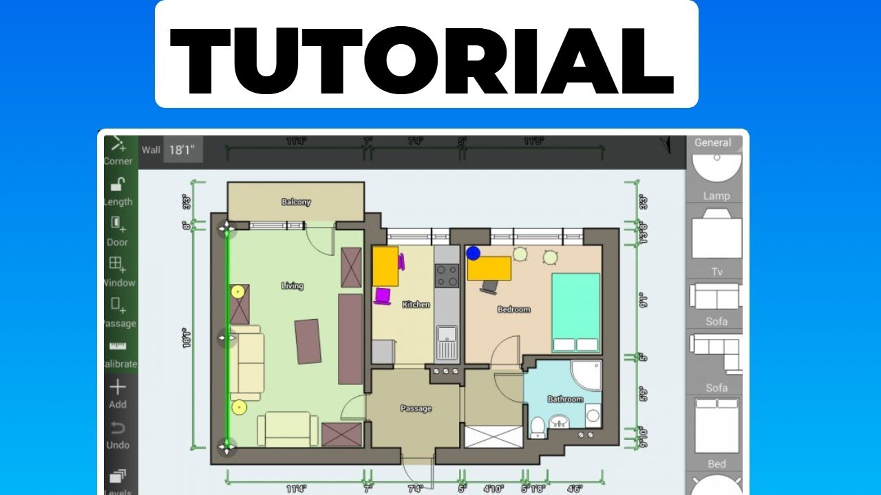 How To Use Floor Plan Creator - Floor Plan Creator For Beginners - Youtube