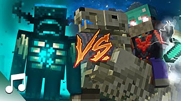 🎵 BONES - Herobrine vs Warden (Minecraft Song Video)