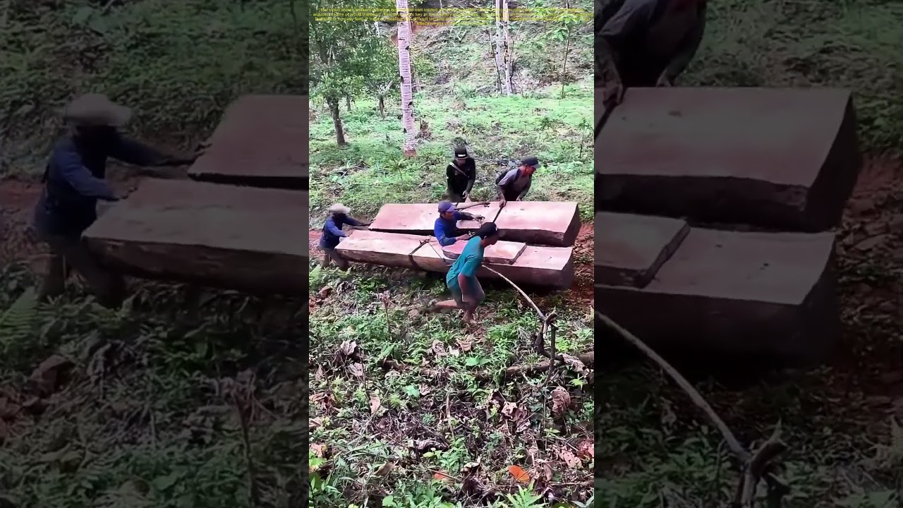 Dragging Timber: The Struggle and Strategy in Wood Transport