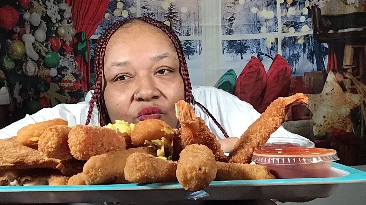 Fried Seafood Combo crabstick Cancers Does Gimme A Break YouTube