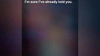 Asking Siri questions part 2