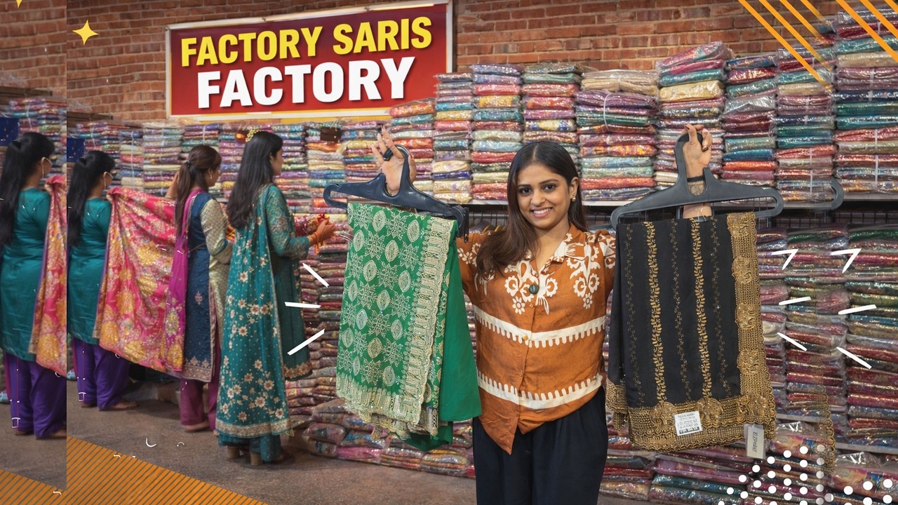 सूरत होलसेल मार्केट से सस्ती साड़ियां शुरू करें शानदार साड़ी बिजनेस surat wholesale market #saree 