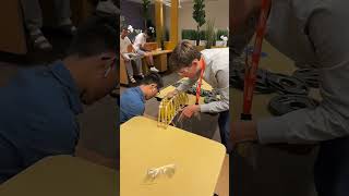 Spaghetti Bridge Project at Summer Springboard!