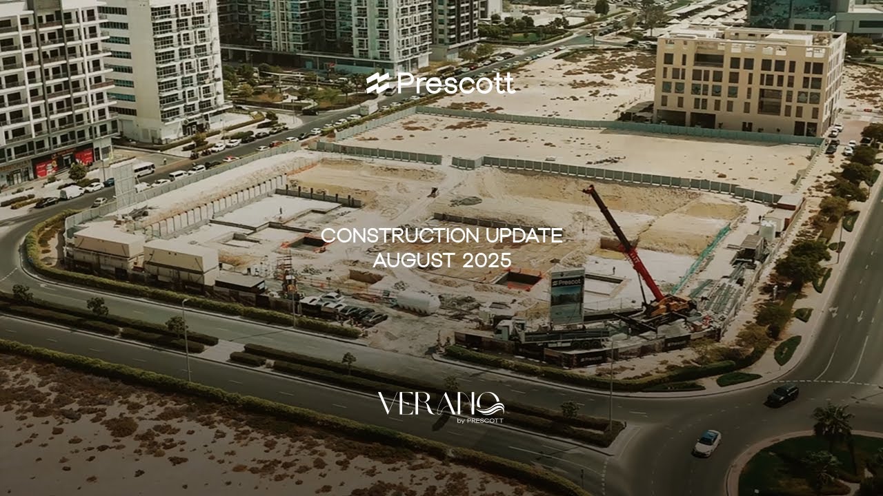 Construction Update - August 2025 | Verano | In Dubai Studio City