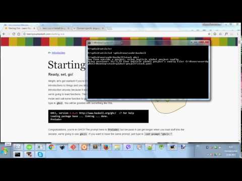 starting ghci