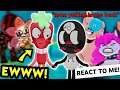MOM CAUGHT THEM SCRIBBLING WEIRD DANDYS WORLD ART!?: Reacting to DW and Gacha Life vids by fans!
