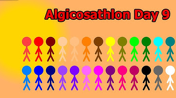 Algicosathlon Day 9 - RTTB Run Race ASRM in Algodoo