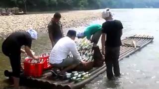 Making of Liquan beer commercial in Yangshuo