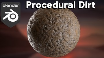 Procedural Dirt Material (Blender Tutorial)