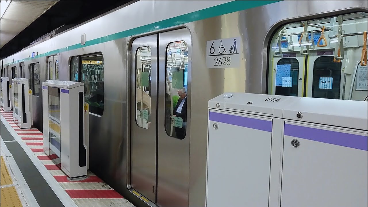 予感的中 メトロ半蔵門線線大手町駅8番線ホームドア設置 Youtube 予感的中 メトロ半蔵門線線大手町駅8番線ホームドア設置 Youtube