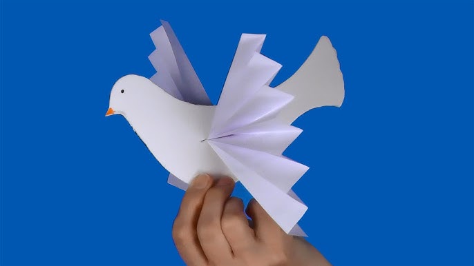 How to make a paper dove - YouTube how-to-make-a-paper-dove-youtube