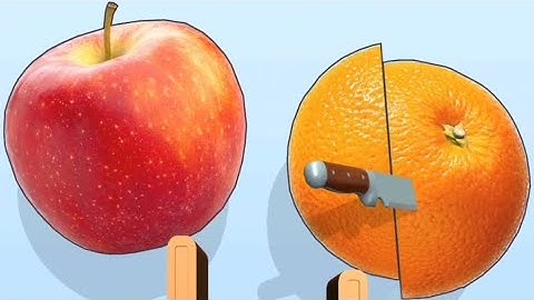 Slice it!!! Level 210-20 | Very Satisfying and Relaxing ASMR Slicing Delicious fruit shake making