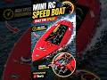 Mini RC Speed Boat 🚤🔥 #shorts #engineering #diy