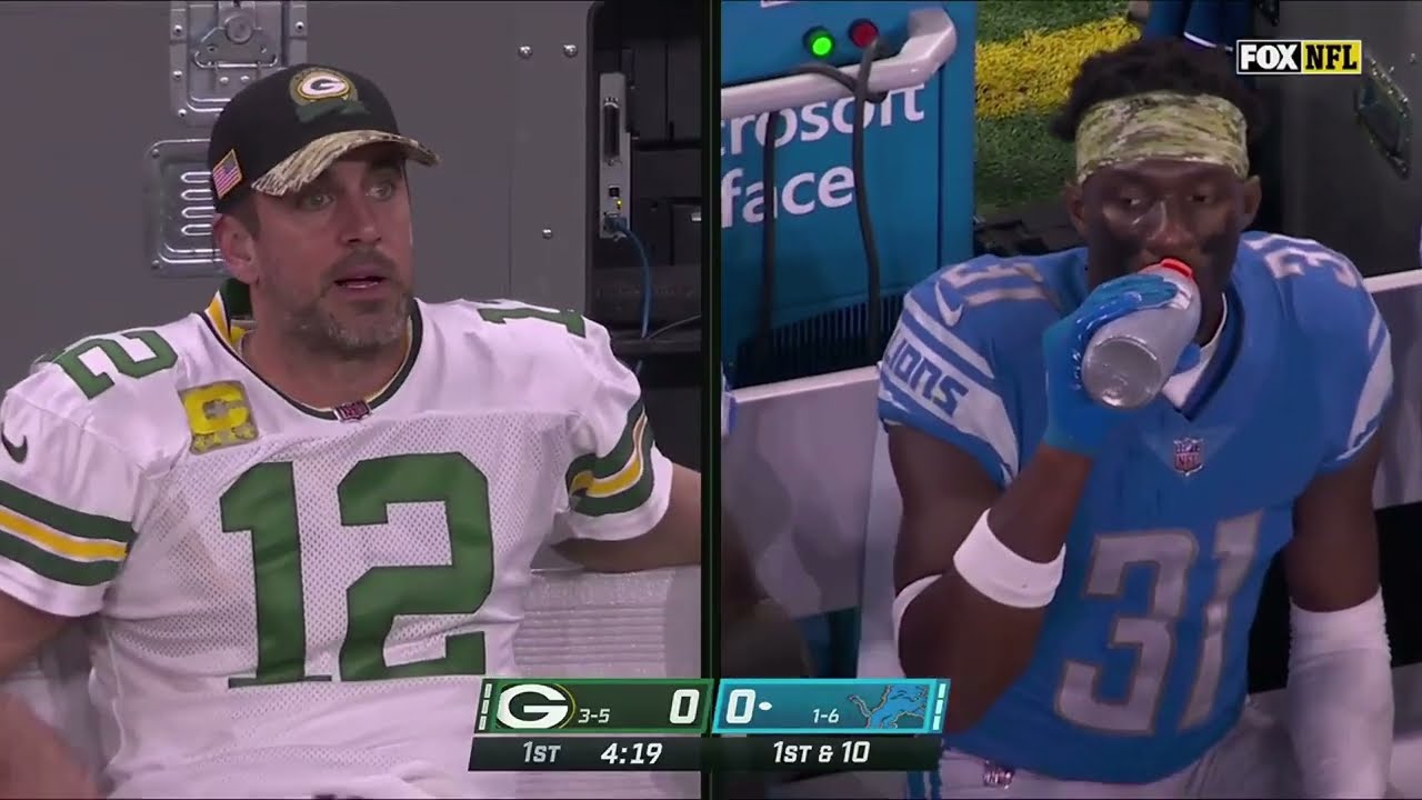 How rookie Kerby Joseph owned future hall of famer Aaron Rodgers