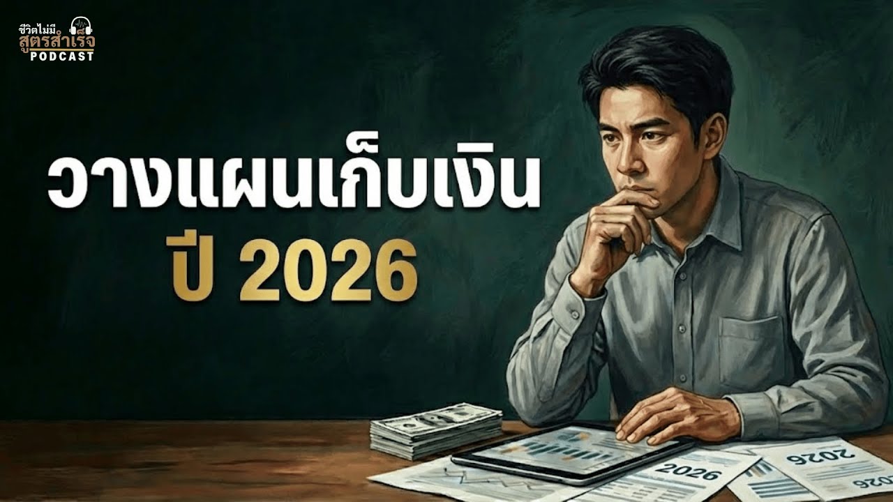 วางแผนเก็บเงิน 2026 ก่อนจะสายเกินไป | ชีวิตไม่มีสูตรสำเร็จ PODCAST EP.40