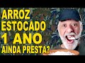 Estoque de alimentos: ARROZ UM ANO DEPOIS armazenado, cozido, testado e revelado! #survival