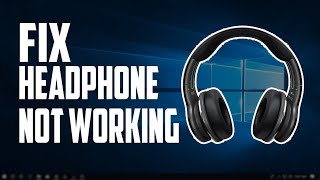 In this video i will show you guys how to solve headphone not working
windows 10 pc or laptop. run : devmgmt.msc note :- has followed all
the y...