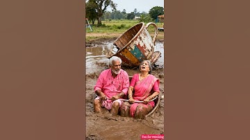 Indian Army Rescues Old Couple and Make Diamond Cup Ride for Them #shorts #ai #army #save