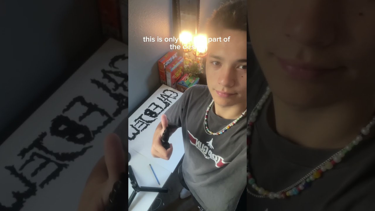 Making a poster from SCRATCH…