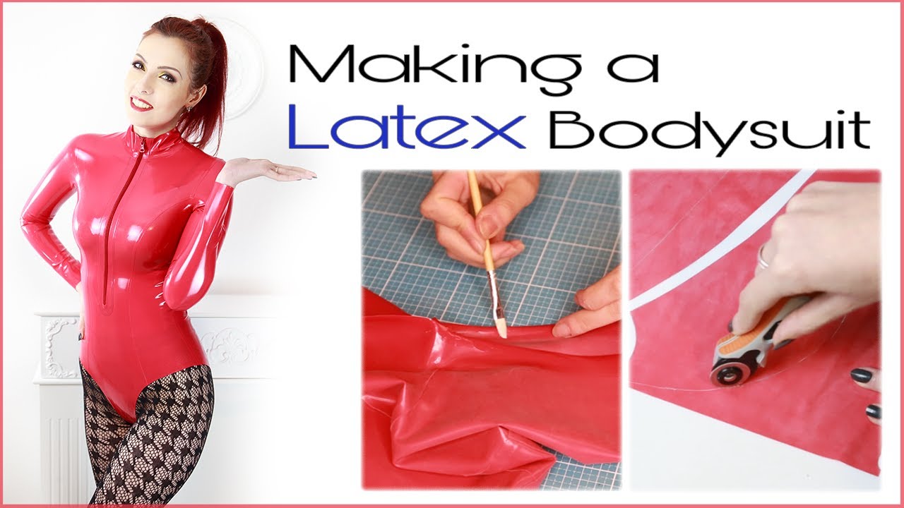 Crafting A Latex Bodysuit In 10 Minutes 😉 (Time Lapse 😇)