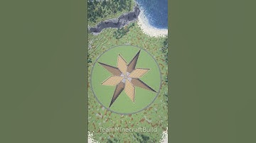 Ultimate Compass Base | Tutorial | Timelapse build #cinematics #minecraft #build  #timelapse