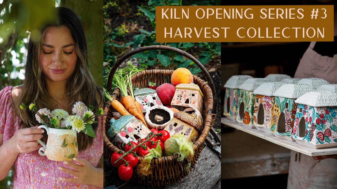 Harvest Collection - Making incense cottages for my Autumnal Kiln Opening