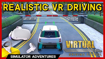 VR DRIVING SCHOOL SIM! - SO REALISTIC!