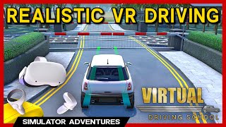 VR DRIVING SCHOOL SIM! - SO REALISTIC! screenshot 3