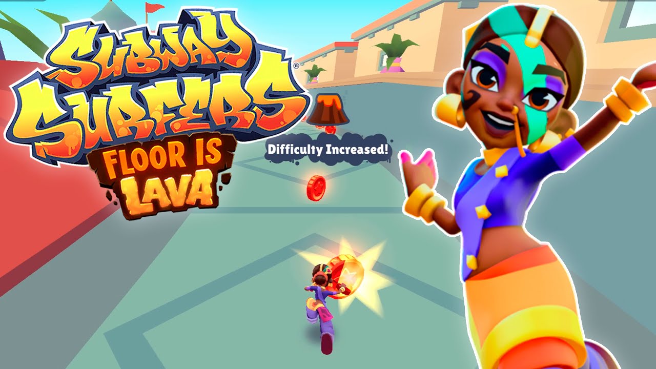 Subway Surfers Floor is lava: No Floor Challenge in MUMBAI HOLI 2025